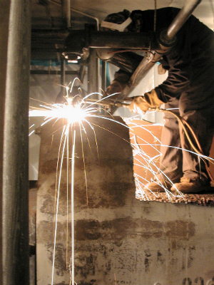 Construction site showing Midway Contracting Group expertise